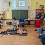 16-stündiger Erste-Hilfe-Kurs der 4. Klassen